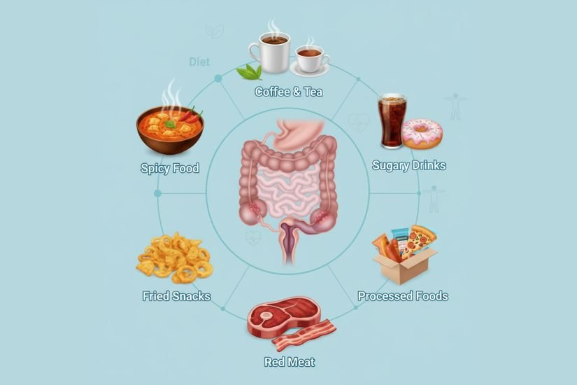 Foods That Can Increase the Risk of Piles and Cause Discomfort
