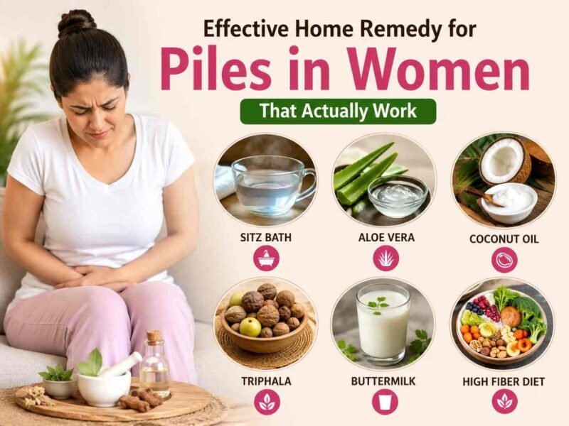 home remedy for piles in women